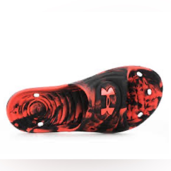 MEN'S UNDER ARMOUR LOCKER CAMO SPORT SLIDES - Picture 2 of 8